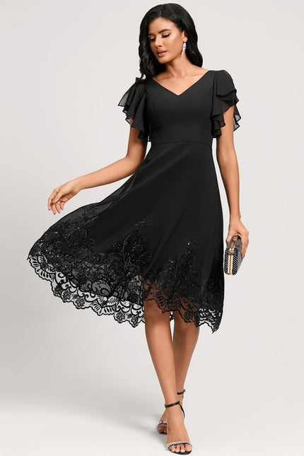 Robe Chic Luxe Sombre Éveil - gallery 2