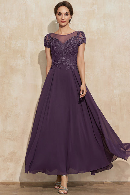 Robe Chic Chiffon Étoilée - gallery 1