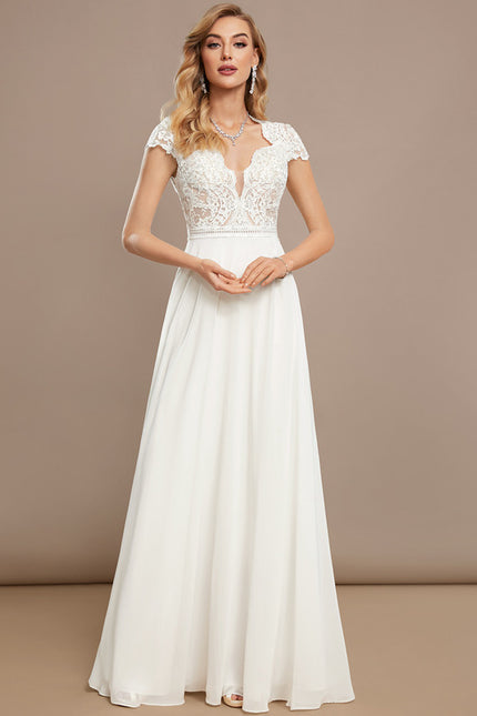 Robe Blanche Plage Chic - gallery 3
