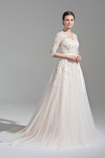 Robe Chic Étoile De Dentelle - gallery 5