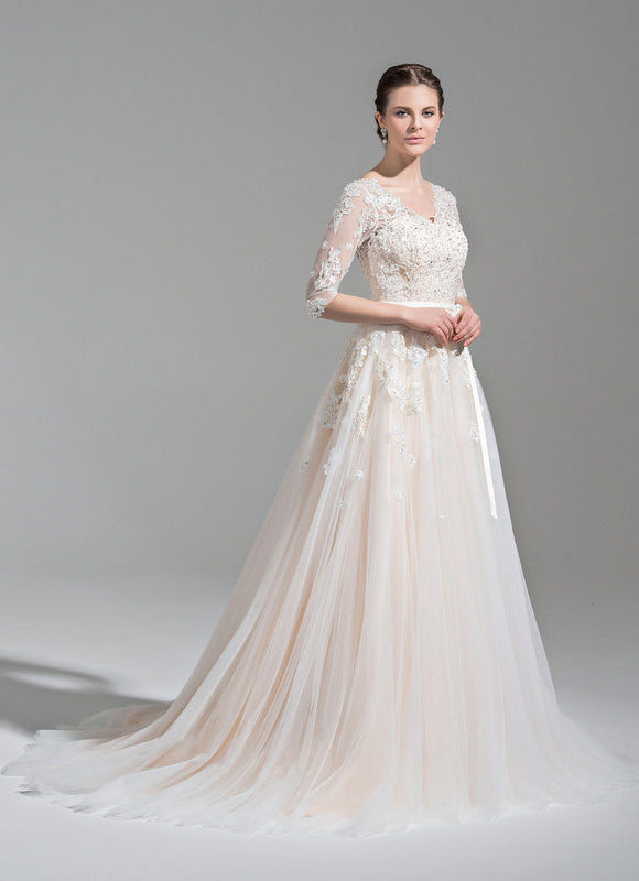 Robe Chic Étoile De Dentelle - gallery 5