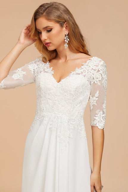 Robe Blanche Plage Chic - gallery 3