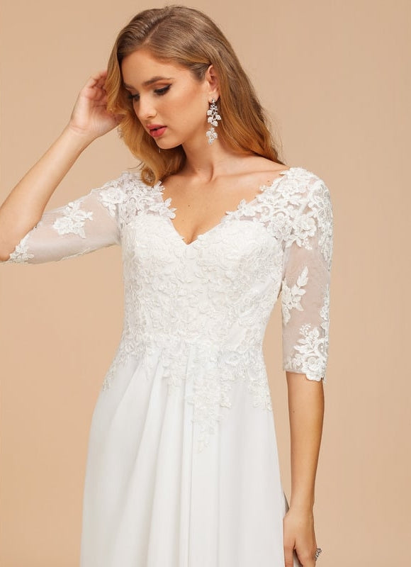 Robe Blanche Plage Chic - gallery 3