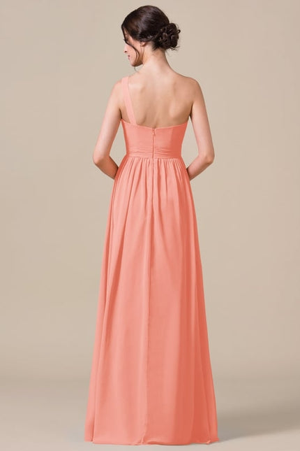 Robe Chic Asymétrique Beige - gallery 8