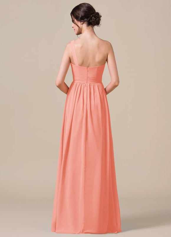 Robe Chic Asymétrique Beige - gallery 8