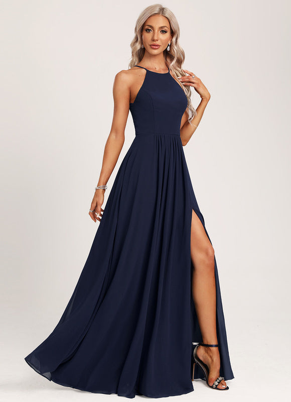 Robe Chic Soirée Rosée - gallery 2