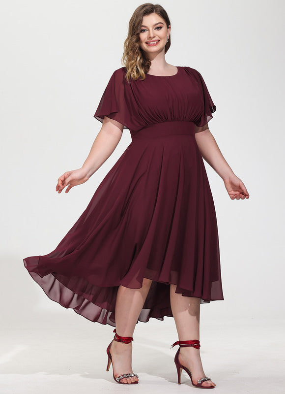 Robe Chic Élégance Émeraude Flottante - gallery 7