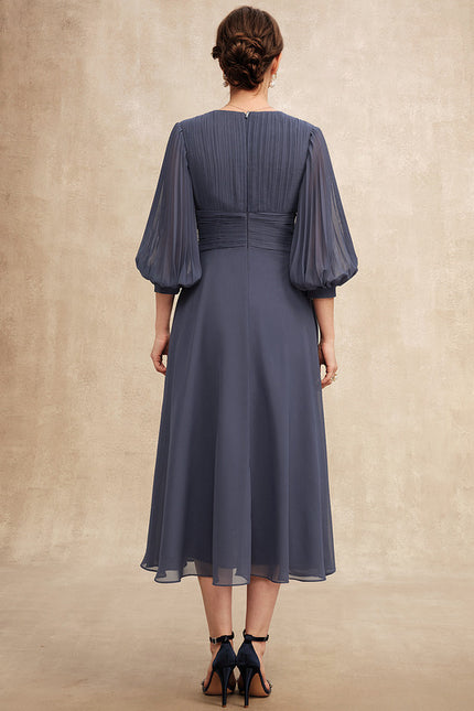Robe Chic Chiffon Marine - gallery 5