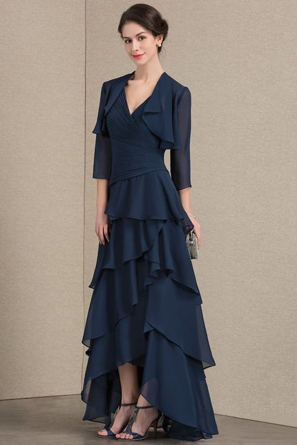 Robe Chic Couture Grise - gallery 2