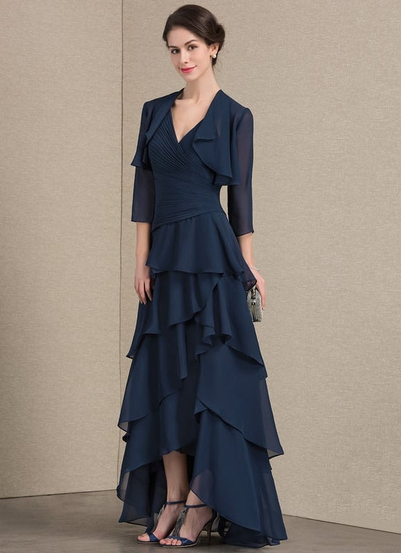 Robe Chic Couture Grise - gallery 2