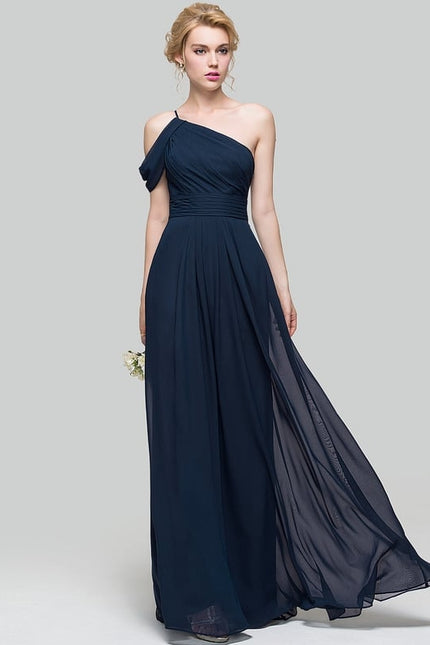 Robe Chic Asymétrique Beige - gallery 8