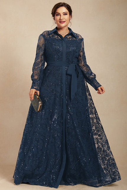 Robe Chic Velours Céleste - gallery 7