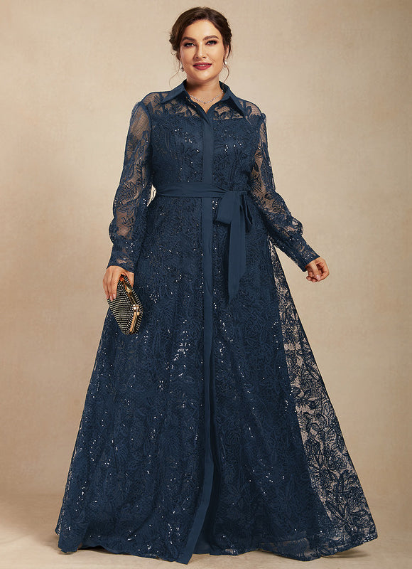 Robe Chic Velours Céleste - gallery 7