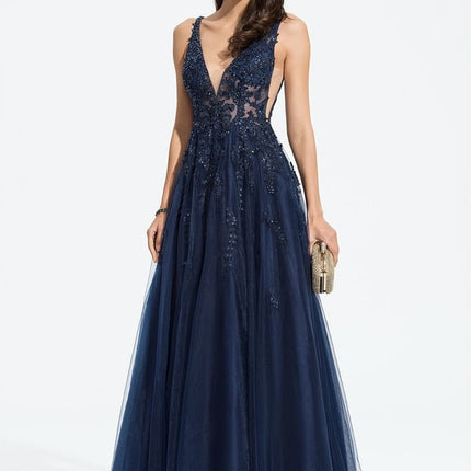Robe Chic Glamour Tulle Étoilé