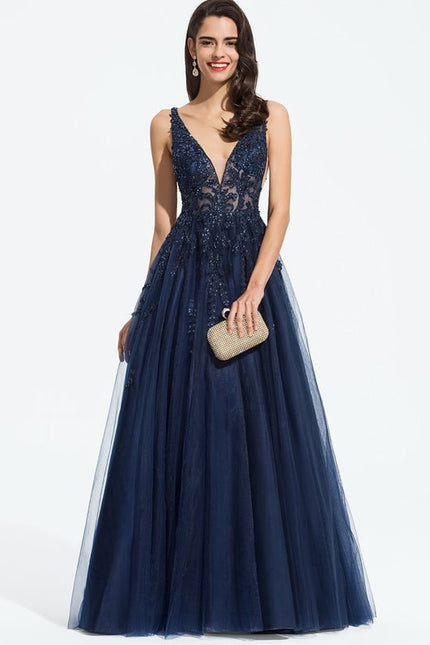 Robe Chic Glamour Tulle Étoilé - gallery 8