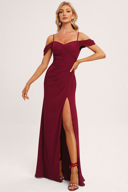 Robe Chic Épaule Dégagée