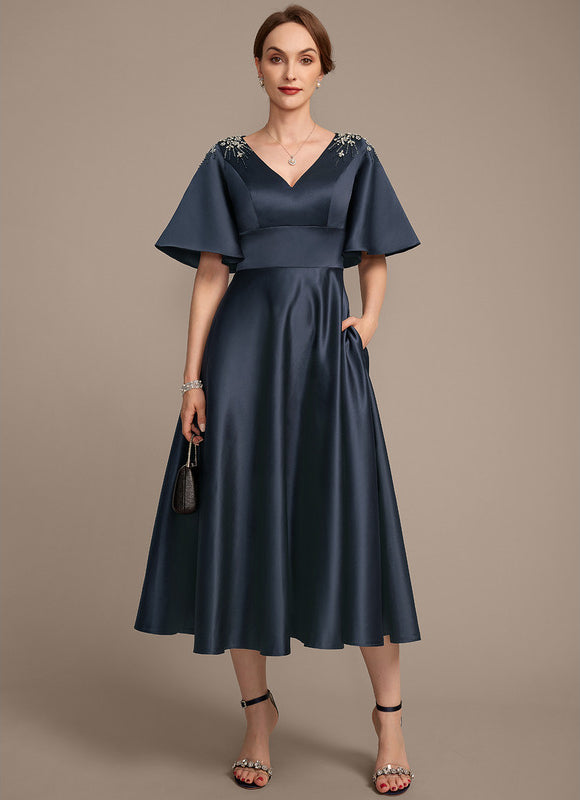 Robe Chic Satin Nuit Élégante
