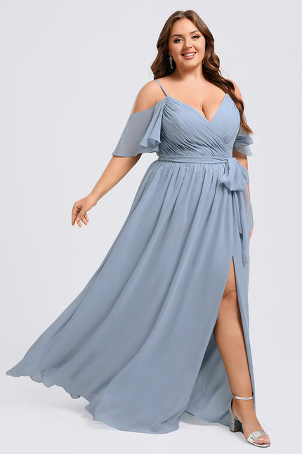 Robe Chic Fluide Ciel - gallery 7
