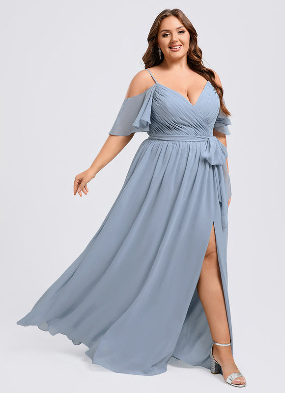 Robe Chic Fluide Ciel - gallery 7