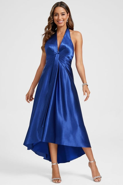 Robe Chic Cocktail Marine Élégante