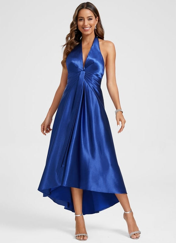 Robe Chic Cocktail Marine Élégante