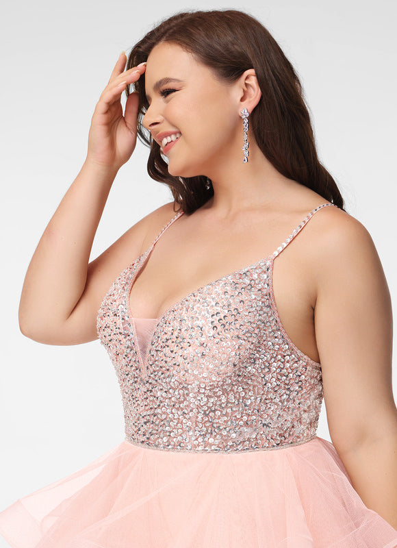 Robe Chic De Bal En Tulle - gallery 7