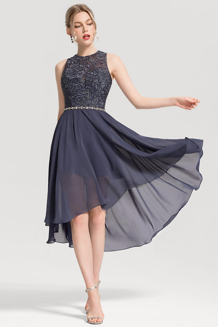 Robe Chic Élégance Verte Flottante - gallery 3