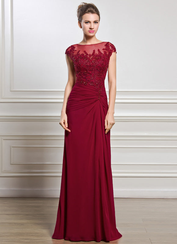 Robe Chic Élégance Rubis - gallery 3