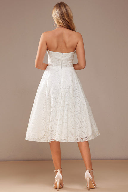 Robe Chic Dentelle Courte - gallery 1