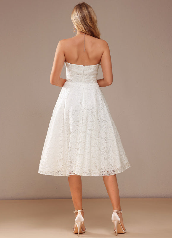 Robe Chic Dentelle Courte - gallery 1