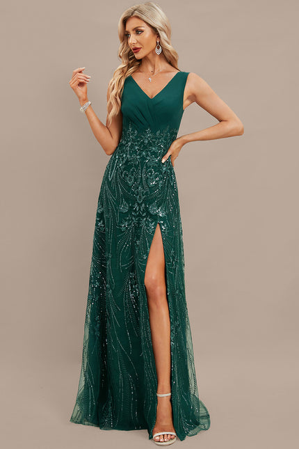 Robe De Soirée Chic Bleu - gallery 2