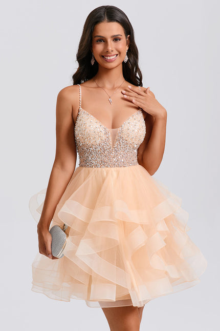 Robe Chic Tulle Pailletée - gallery 2