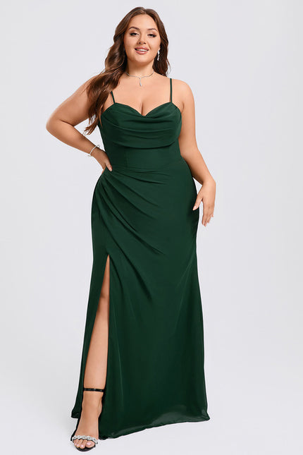 Robe Chic Longue Émeraude - gallery 6