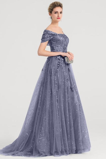 Robe Chic Lueur Lavande - gallery 3