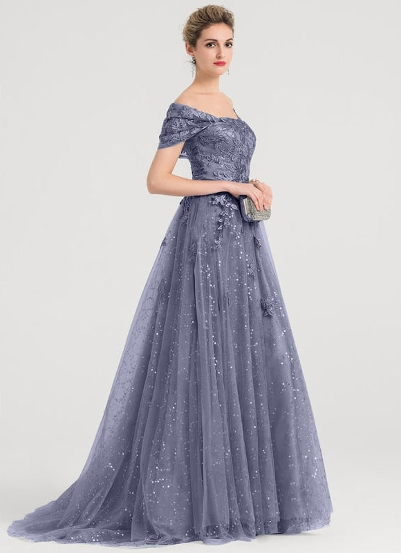 Robe Chic Lueur Lavande - gallery 3