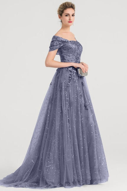 Robe Chic Lueur Lavande - gallery 3