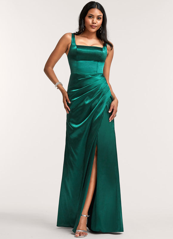 Robe Chic Satin Caramel