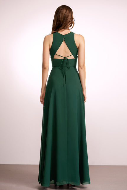 Robe Chic Col Montant Évasée - gallery 3