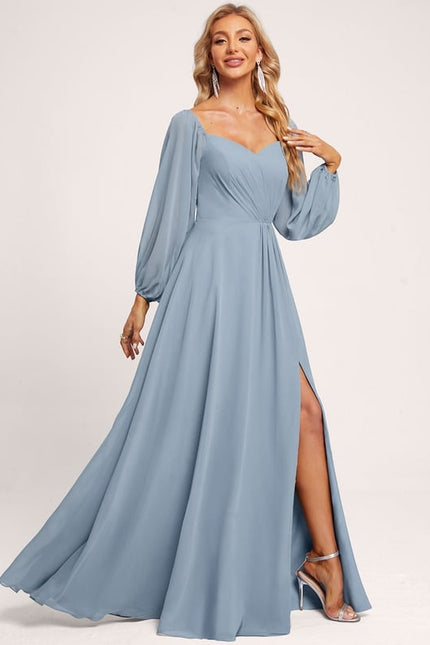 Robe Chic Rose Flottante - gallery 4