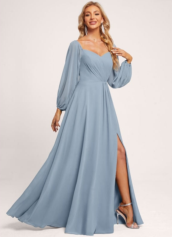 Robe Chic Rose Flottante - gallery 4