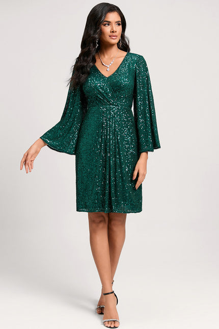 Robe Chic Éclat Émeraude - gallery 2