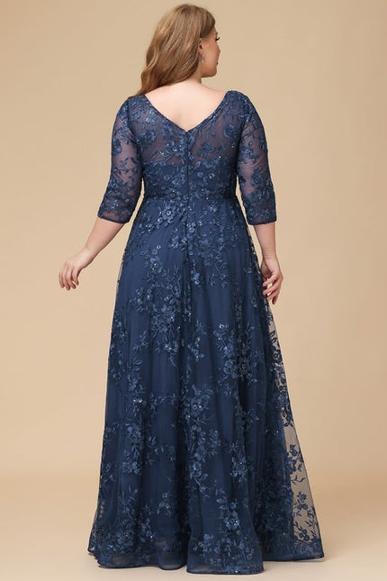 Robe Chic Grise Éthérée - gallery 9