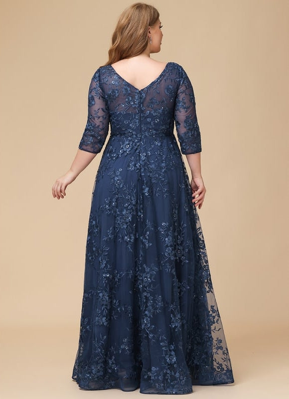 Robe Chic Grise Éthérée - gallery 9