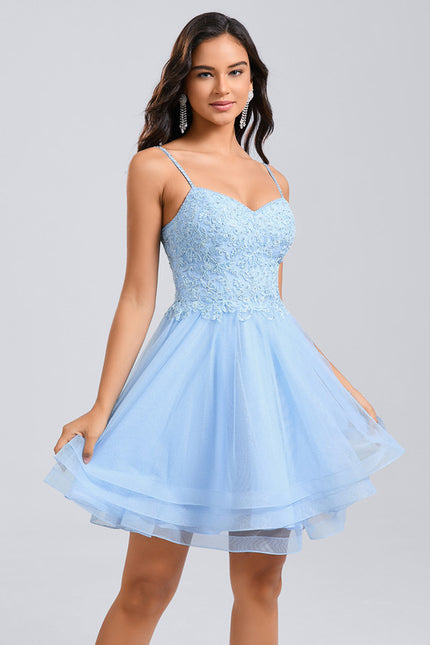 Robe Chic Tulle Azur - gallery 3