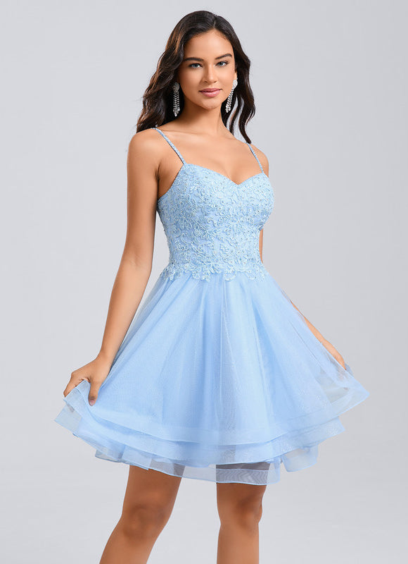 Robe Chic Tulle Azur - gallery 3