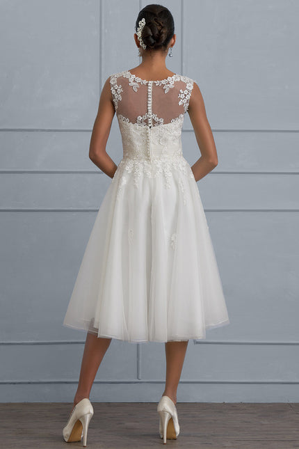 Robe Chic De Mariée Tulle Couture - gallery 3