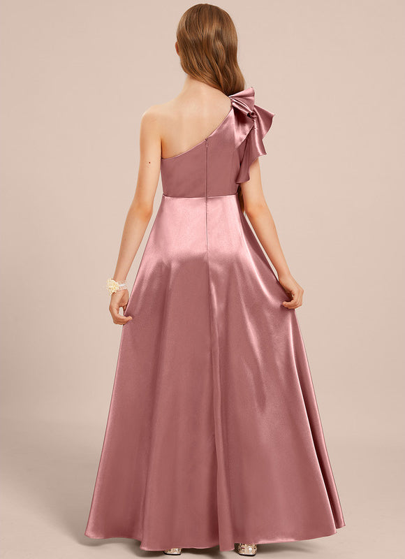 Robe Chic Satin Bourgogne - gallery 2