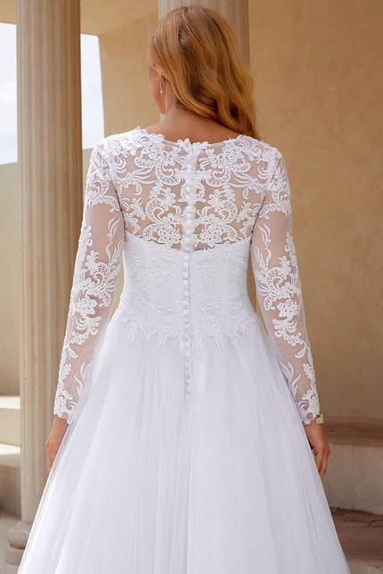 Robe Mariee Boheme Chic Dentelle - gallery 2