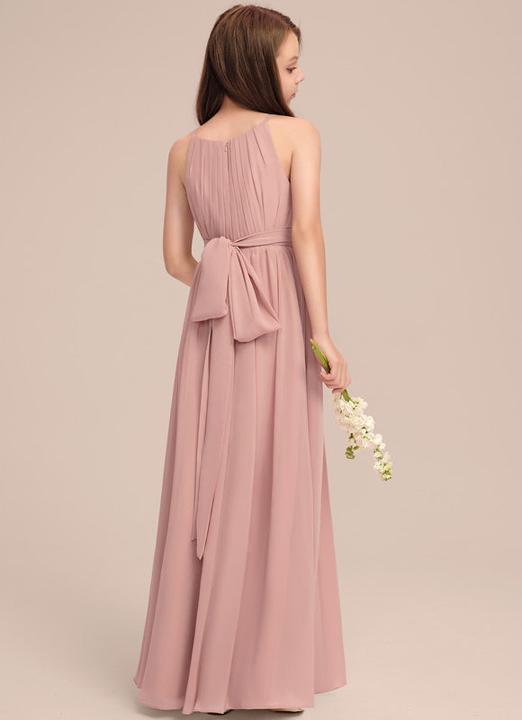 Robe Chic Rose Plissée - gallery 1