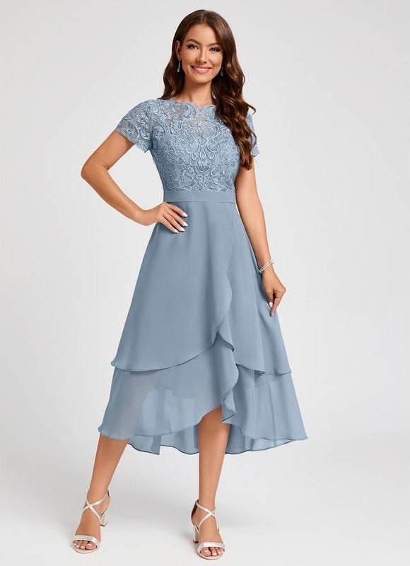 Robe Chic Bleu Cascade - gallery 3